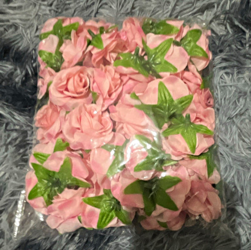 Artificial pink rose flower - artificial,