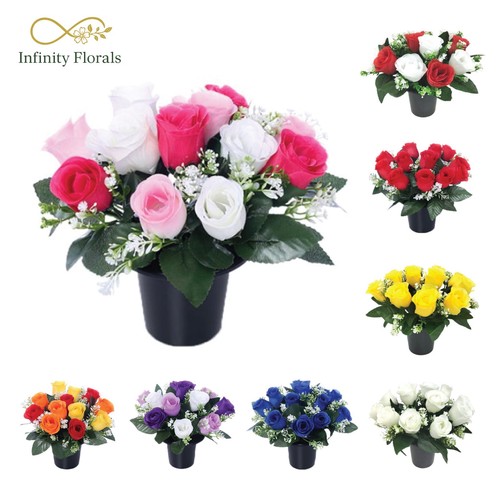 Artificial grave flowers - artificial,