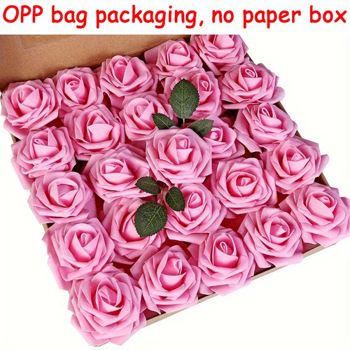 25pcs artificial rose flowers - artificial,