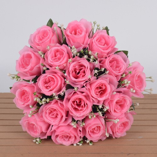Heads silk rose - heads,
