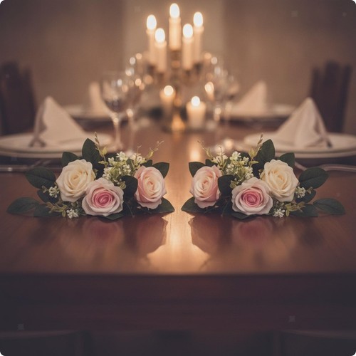 Pieces artificial rose - pieces,