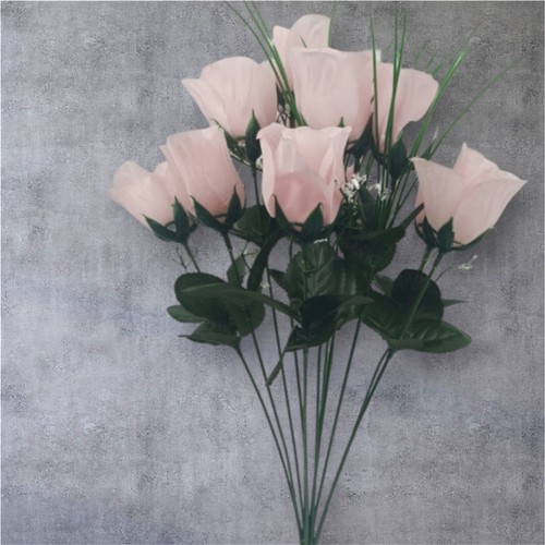 Rose bud bunch artificial - rose,