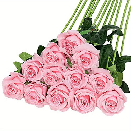 Bulk artificial roses - bulk,