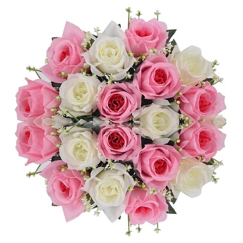 Heads silk rose - heads,