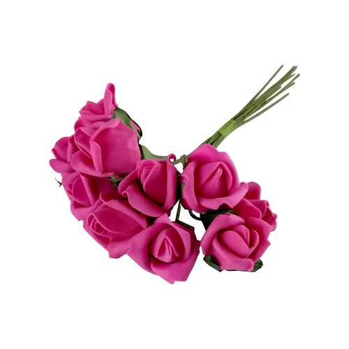 Bunch foam rose buds - bunch,