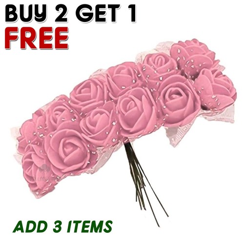 144pcs artificial flowers - artificial, mini