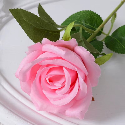 1pc artificial single rose bud - rose,