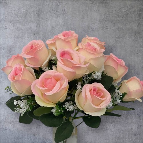 Artificial rose bunch - rose, –