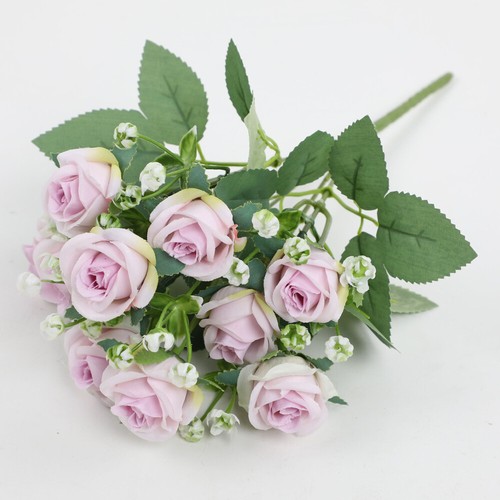 Heads artificial rose faux - 9,