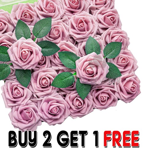 6cm foam flowers rose - foam,