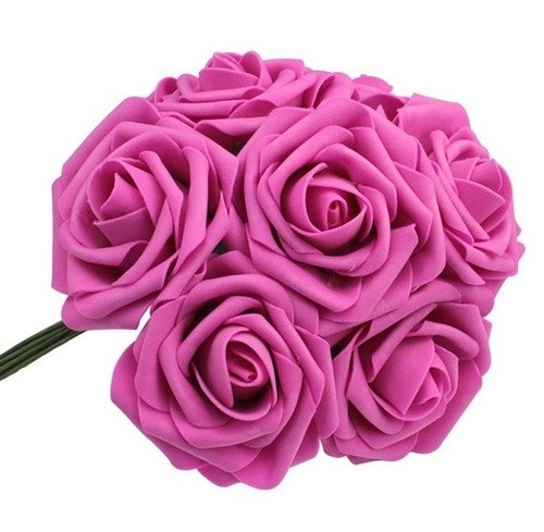 200 artificial foam - foam, roses