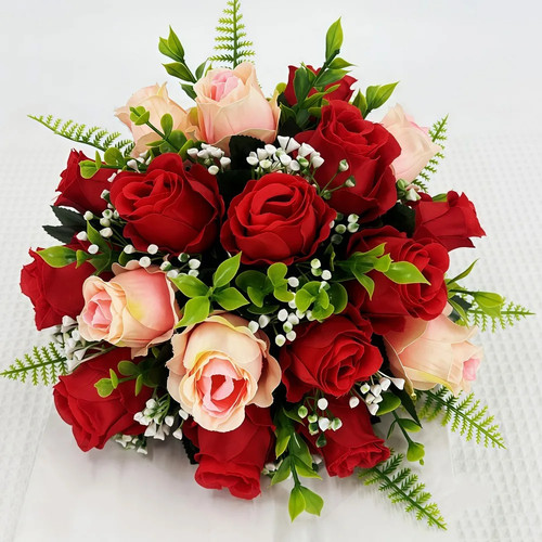 Heads silk rose - 18,