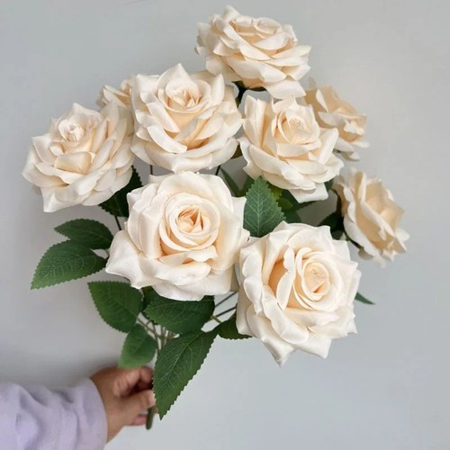 Heads silk rose - heads,