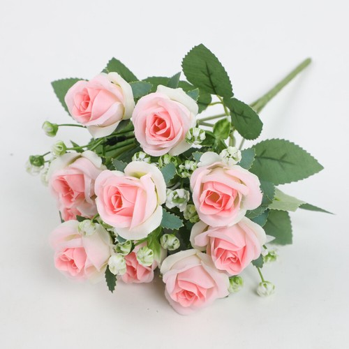 Heads artificial rose faux - 9,