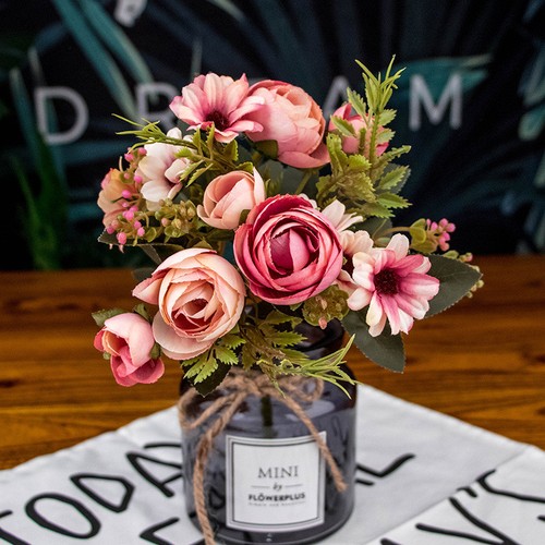 Bunch rustic retro tea rose - rustic,