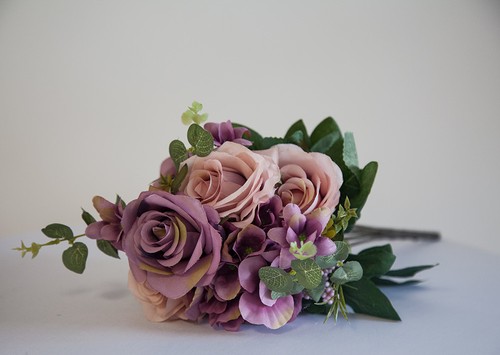 Artificial silk rose - rose, flower