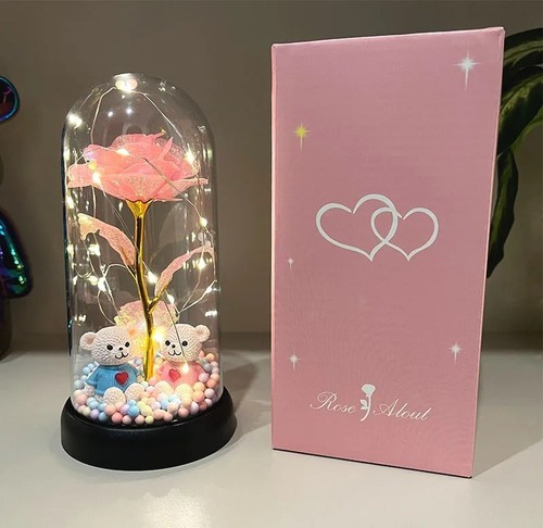 Led light rose - light, up