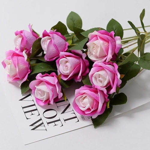 12x artificial single - artificial, rose