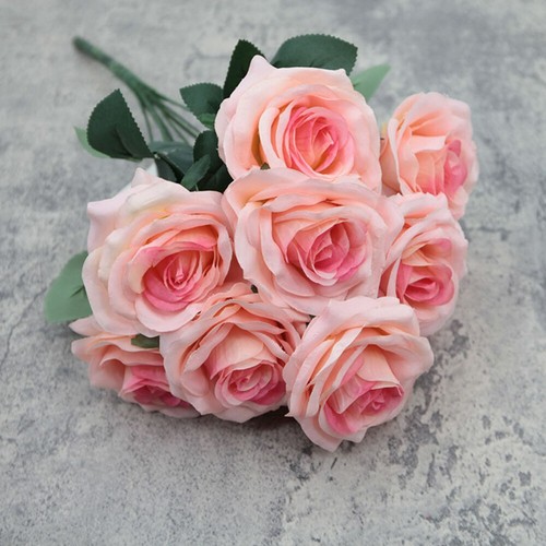 Heads silk rose artificial - 10,