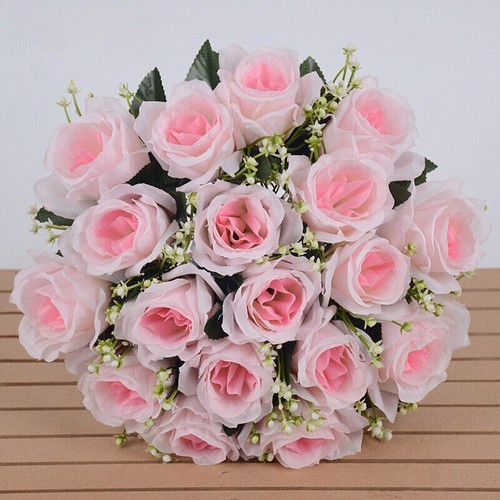 Heads silk rose - 18,