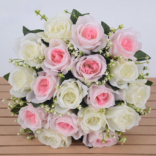 Heads silk rose artificial - 18,