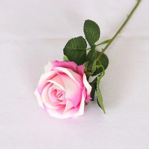 20x artificial single rose - artificial, bud