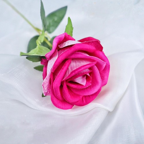1pc artificial single rose bud - rose,
