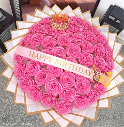 Eternal glitter rose bouquet - eternal,