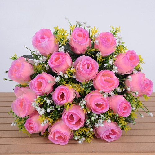 Heads silk rose - 18,