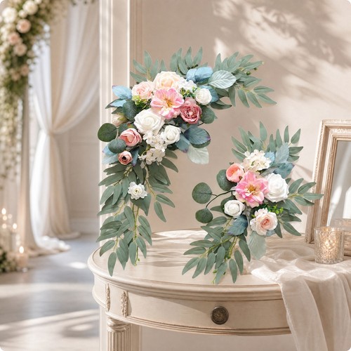 Rose and foliage - and, flower