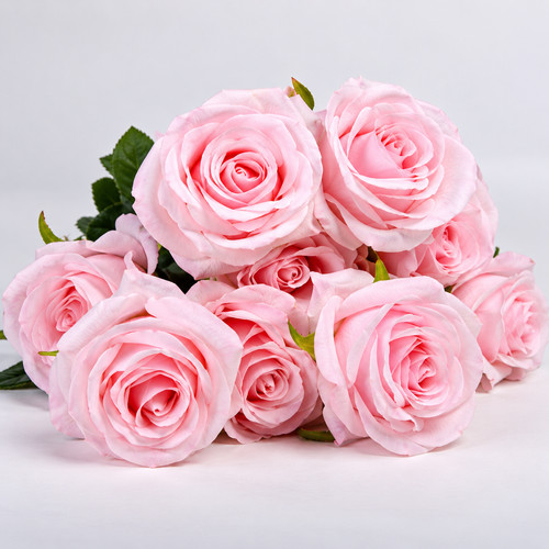 Heads silk rose artificial - 10,