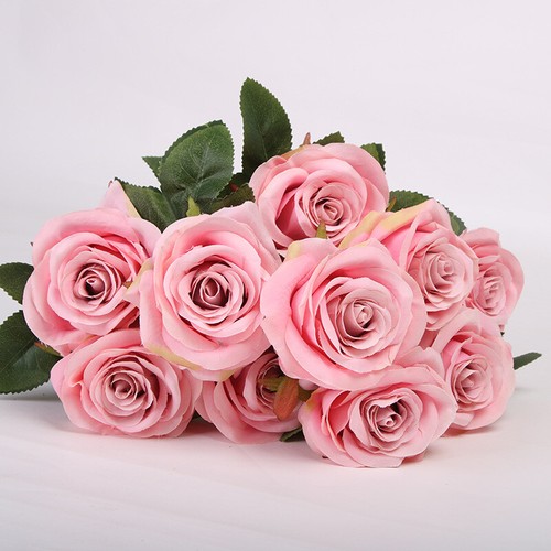 Heads silk rose artificial - 10,