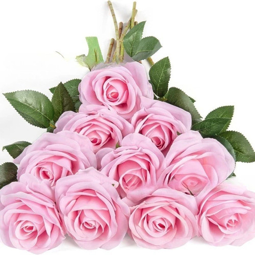 12x artificial single rose - 12x,