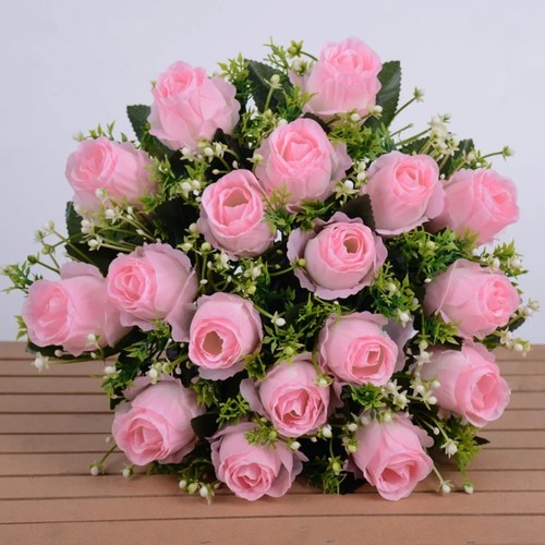 Heads silk rose artificial - 18,